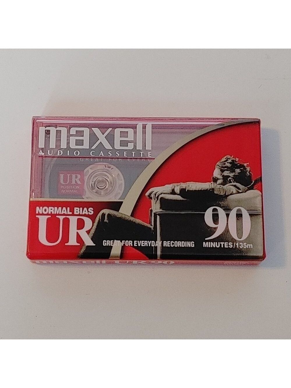 MAXELL Audio Cassette 90 minutes record time BLANK CASSETTE TAPE